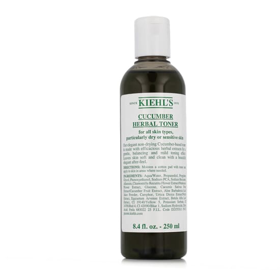 Kiehl's kurk ürdise alkoholivaba tooniku stiilne pakend Kiehl's kurk ürdise alkoholivaba tooniku elegantne pudel
