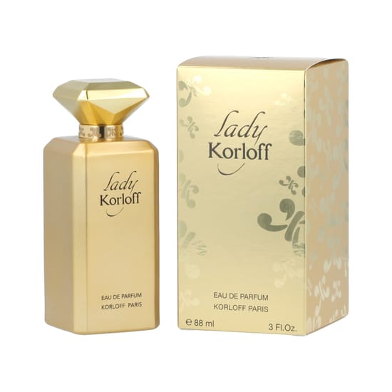Флакон Korloff Lady Korloff EDP в элегантном стиле