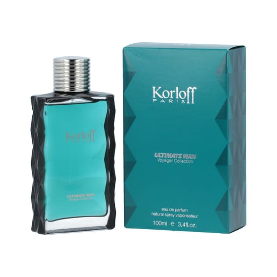 Elegant bottle of Korloff Ultimate Man EDP