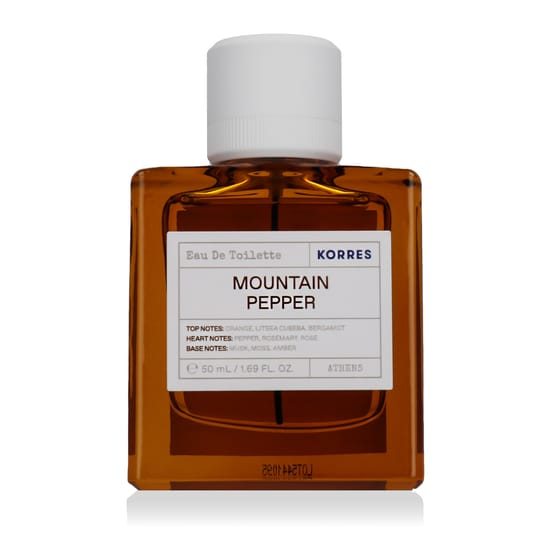 Korres Mountain Pepper EDT parfüümi pudel