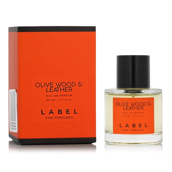 Elegantne pudel label oliivipuust ja nahast eau de parfum