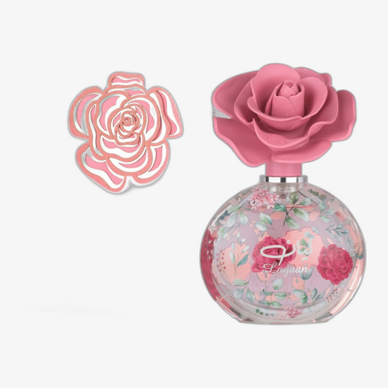 Элегантный флакон Lattafa Layaan EDP крупным планом