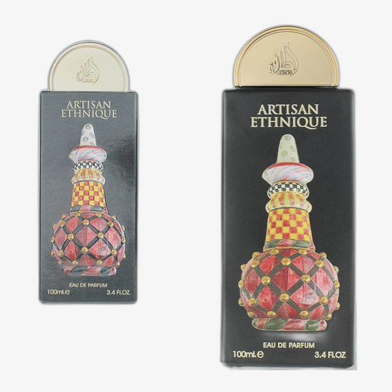 Крупный план пробника Lattafa Pride Artisan Ethnique EDP
