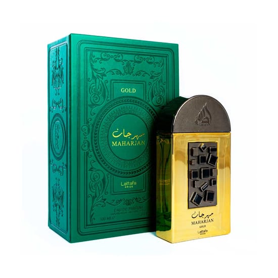 Lattafa pride maharjan gold edp - fragrance bottle
