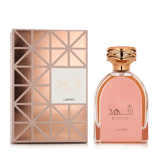 Lattafa shahd edp - флакон и упаковка