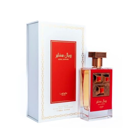 Lattafa pride royal sapphire edp pudel ja pakend