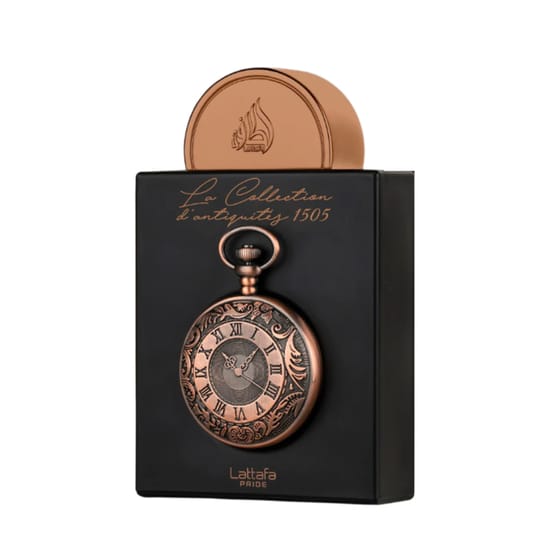 Lattafa la collection d'antiquités 1505 eau de parfum 100 ml bottle