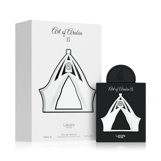 Lattafa Pride Art of Arabia II Eau De Parfum bottle