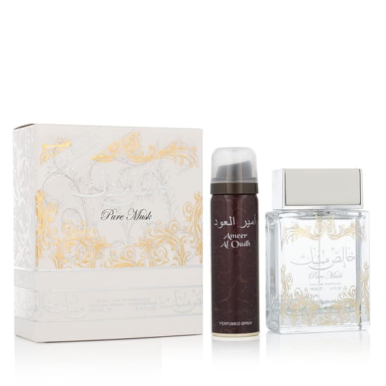 Lattafa Pure Musk EDP and deodorant set