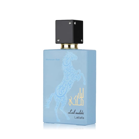 Lattafa lail maleki morrocan blue edp флакон