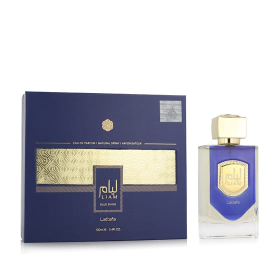 Элегантный флакон Lattafa Liam Blue Shine EDP