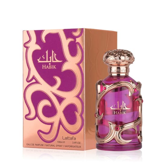 Флакон Lattafa Habik For Women EDP и его изысканная упаковка