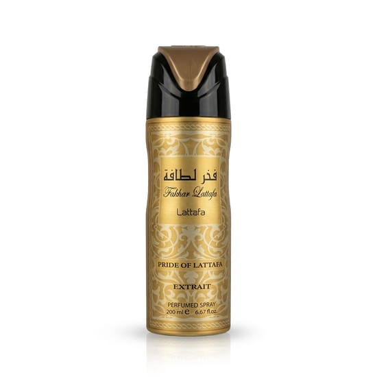 Bottle of Lattafa Pride Fakhar Extrait Deodorant VAPO