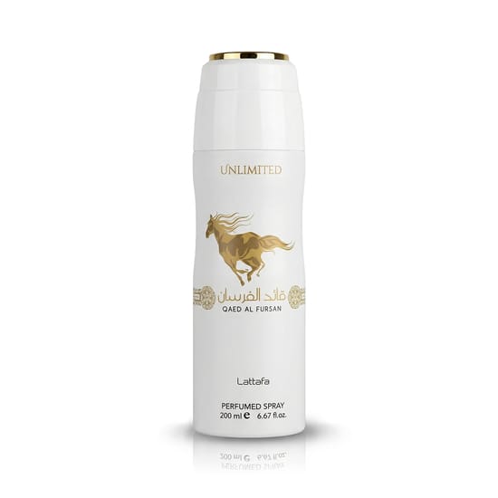 Lattafa Qaed Al Fursan Unlimited deodorant VAPO pakend