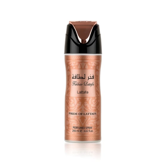 Lattafa Pride Fakhar Rose Deodorant bottle