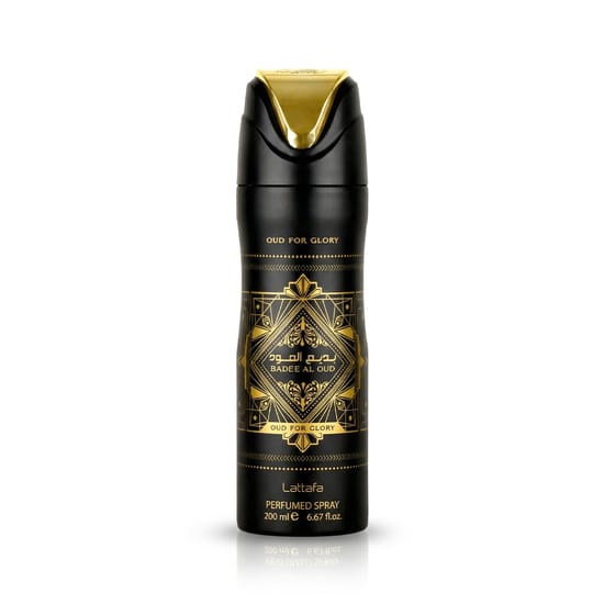 Lattafa oud for glory bade'e al oud deodorant vapo pudel