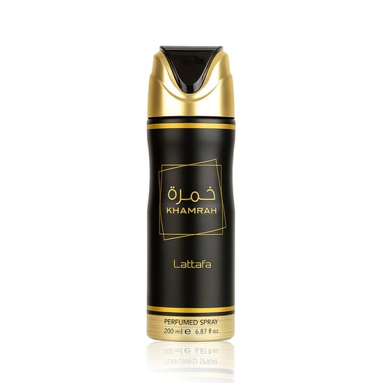 Lattafa Khamrah Deodorant VAPO в стильном флаконе