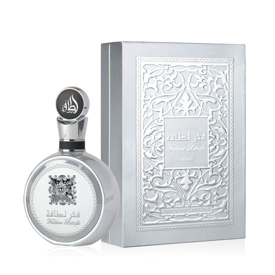 Close-up of the Lattafa Fakhar Lattafa EDP bottle