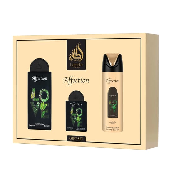 Lattafa Pride Affection EDP set with deodorant