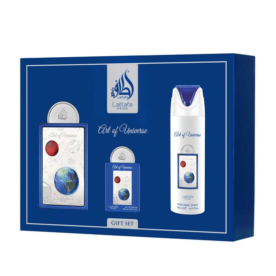 Lattafa Art of Universe EDP and Deodorant Set