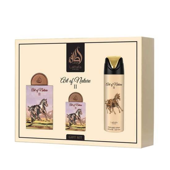 Набор ароматов Lattafa Pride Art Of Nature II с EDP и бодиспреем