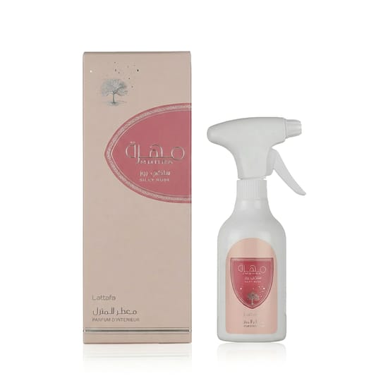 Ароматный спрей Lattafa Mohra Silky Rose для создания уюта и свежести в доме