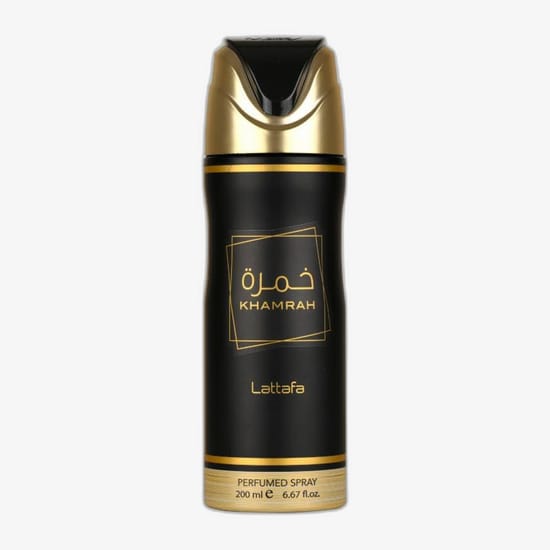 Lattafa Khamrah Deodorant VAPO в стильном флаконе