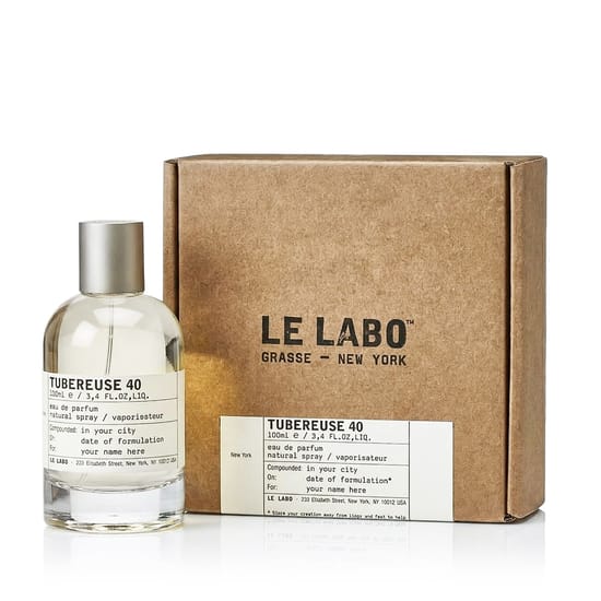 Originaalpakend Le Labo Tubereuse 40 EDP Le Labo Tubereuse 40 EDP pudel lähivaatlus