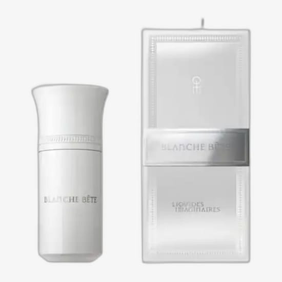 Elegant bottle of liquides imaginaires blanche bete eau de parfum