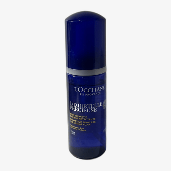L'Occitane Immortelle Precieuse Cleansing Oil Bottle Close-Up