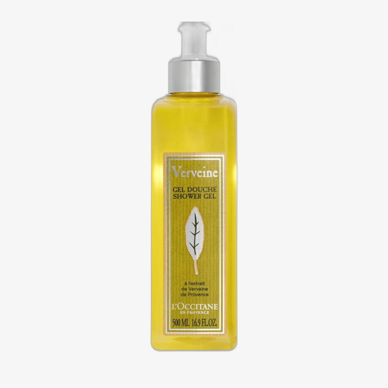 L'Occitane Verveine Perfumed Shower Gel Bottle Close-Up