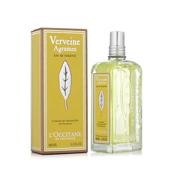 Bottle of L'Occitane Verveine Agrumes 2008 up close