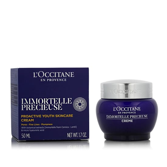 L'occitane immortelle precieuse youth cream purk lähedalt