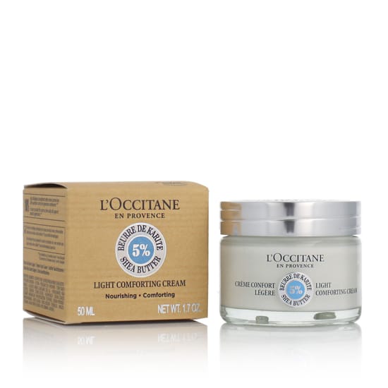 L'Occitane Shea Butter 5% kerge rahustav näokreem purgis