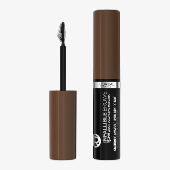 Close-up of L'Oréal Paris Infaillible Brows 24H Volumizing Eyebrow Mascara