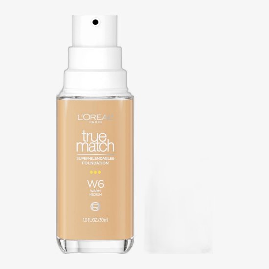 Флакон тональной основы L'Oréal Paris True Match крупным планом