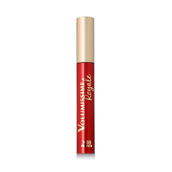 L'Oréal Paris Volumissime Royale x10 ripsmetušši minimalistlik pakend ja harja detail L'Oréal Paris Volumissime Royale x10 must ripsmetušš, elegantne disain