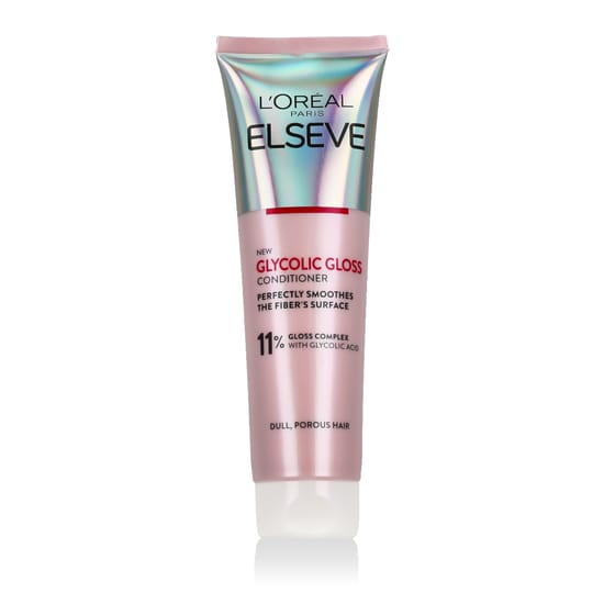 L'Oréal Paris Elseve Glycolic Gloss konditsioneeri pudel, minimalistlik disain