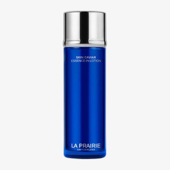 Крупный план флакона La Prairie Skin Caviar Essence-In-Lotion