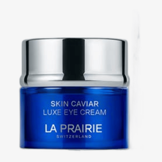 Крупный план банки La Prairie Skin Caviar Luxe Eye Cream