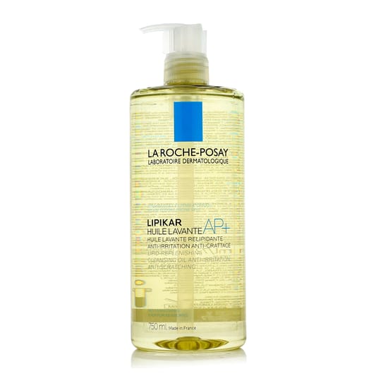 Бутылка la roche-posay lipikar huile lavante ap+ очищающего масла