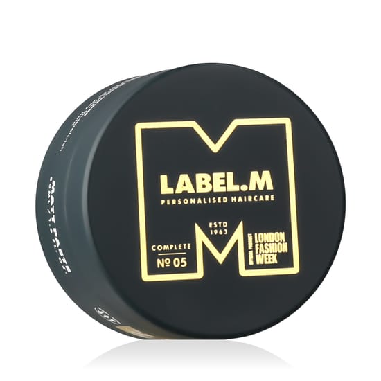 Label.m Matte Paste 50 ml for Hair Styling Close-up of Label.m Matte Paste packaging