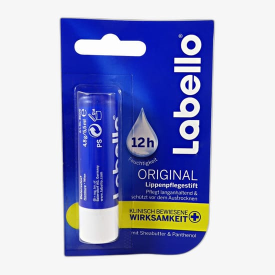 Labello Classic Care huulepalsami pakend