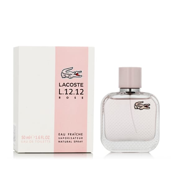 Lacoste l.12.12 rose eau fraîche edt - pudel ja pakend