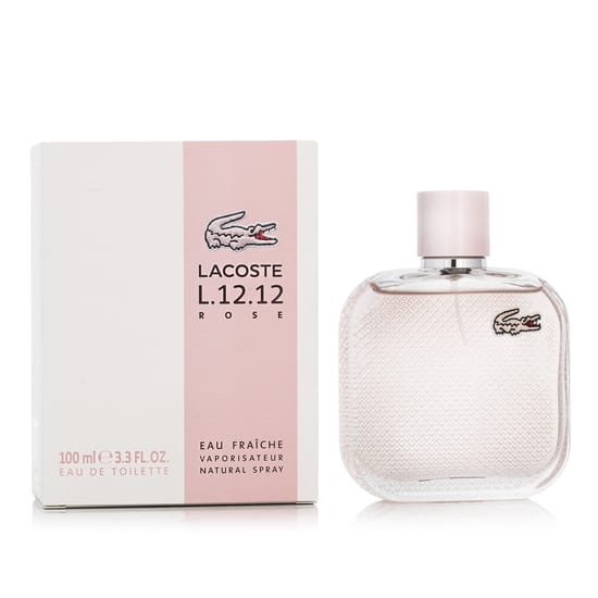 Lacoste l.12.12 rose eau fraîche edt - pudel ja pakend