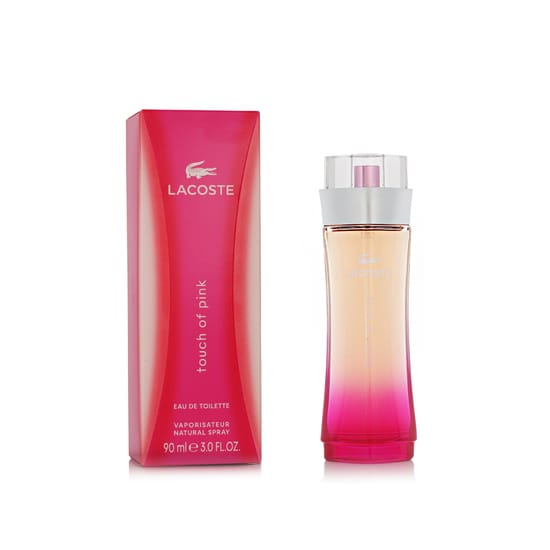 Lacoste touch of pink eau de toilette 90 ml pudel