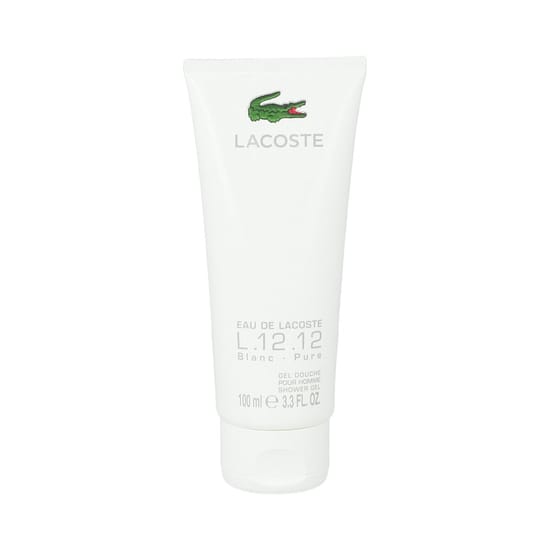Lacoste eau de lacoste l.12.12 blanc shower gel bottle