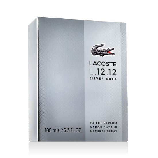 Lacoste l.12.12 silver grey edp pudel
