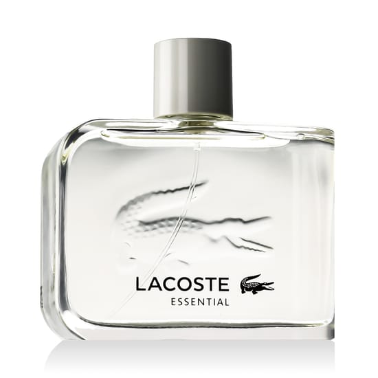 Close-up image of Lacoste Essential EDT bottle