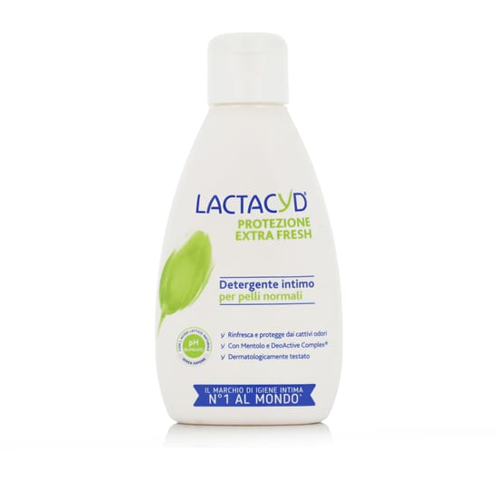 Värskendav intiimgeel Lactacyd Fresh pakendis